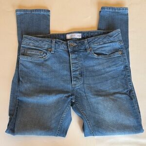 Topman Mens Blue Jeans